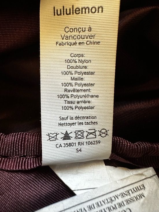 Lululemon City Adventurer Backpack Plum Purple Gym Travel Laptop Everyday OS main image 5